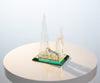Dubai Burj Al Arab & Skyline Crystal Souvenir